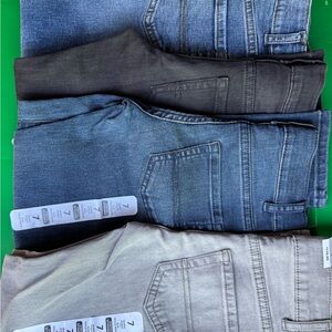 Set of Four Denim Jeans
